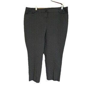 Lane Bryant Charcoal Gray Pants Size 24